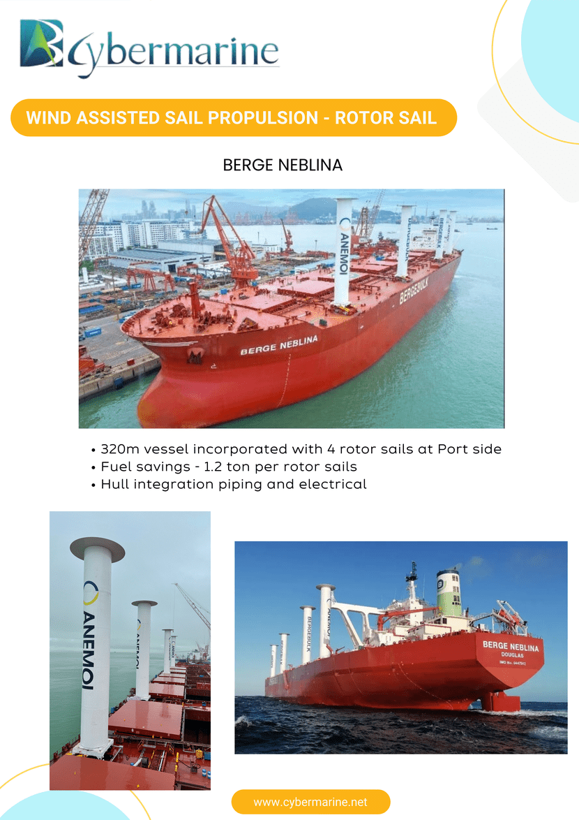 Rotor Sail Installation